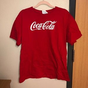 Large red Coca-Cola T